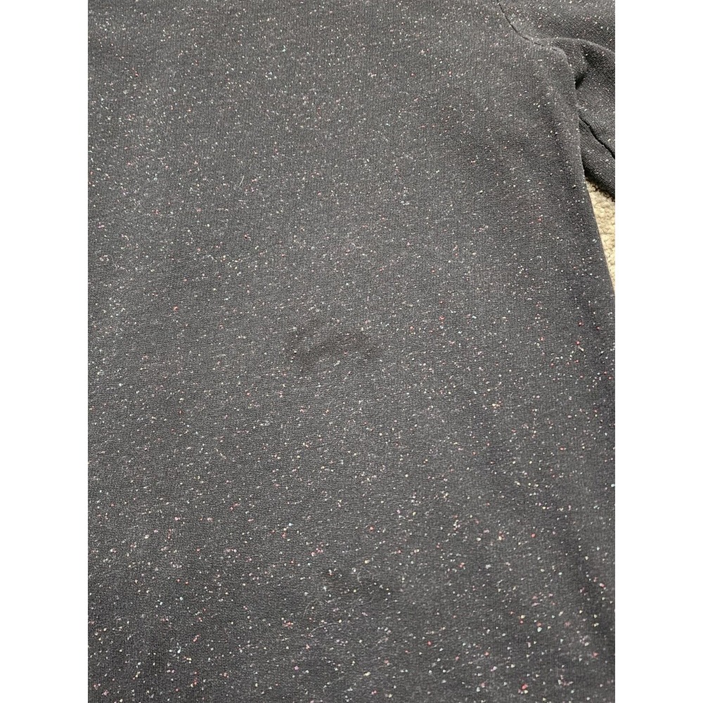 Rare Y2K Nike Speckled Hoodie Full‎ Zip Jacket Womens Medium Black - Picture 13 of 16